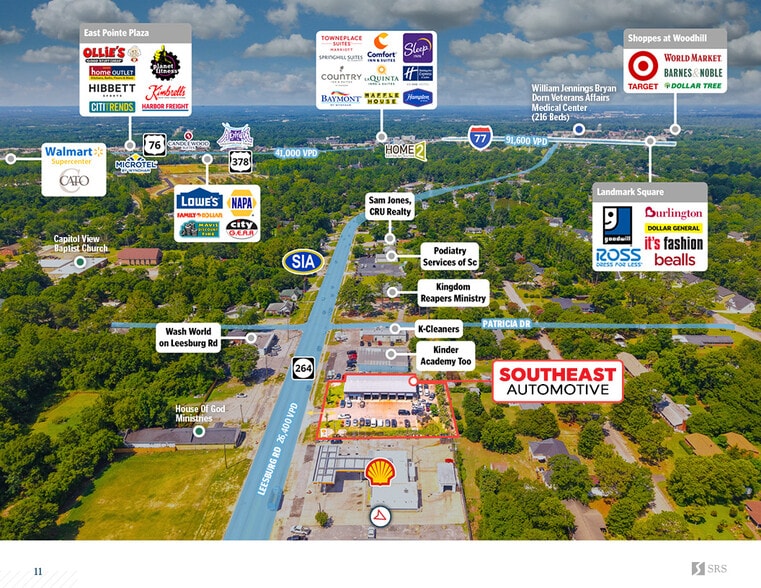More Photos Of 1613 Leesburg Rd, Columbia General Retail For Sale