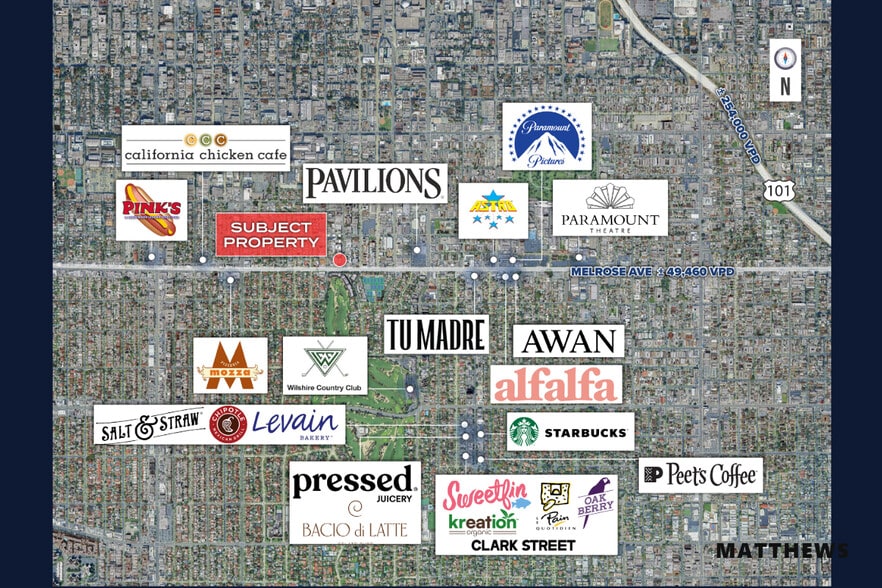 More Photos Of 6051-6059 Melrose Ave, Los Angeles Freestanding For Lease