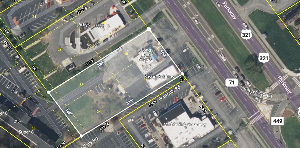 More Photos Of 3660 S Parkway, Pigeon Forge Land For Sale