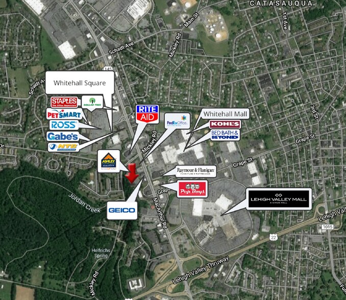 2020 MacArthur Rd, Whitehall, PA 18052 Freestanding For Sale