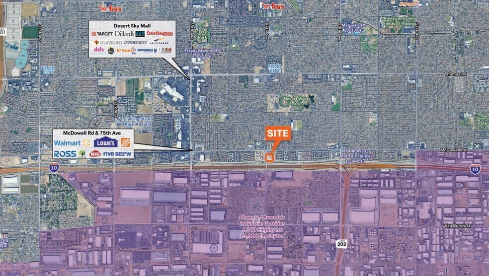 More Photos Of NEC I-10 & 67th Ave, Phoenix Land For Sale