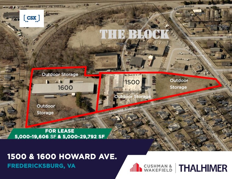 Primary Photo Of 1500 Howard Ave, Fredericksburg Warehouse For Lease