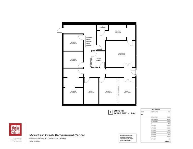 More Photos Of 901 Mountain Creek Rd, Chattanooga Office For Lease