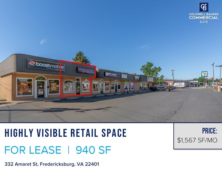 Primary Photo Of 330-340 Amaret St, Fredericksburg General Retail For Lease