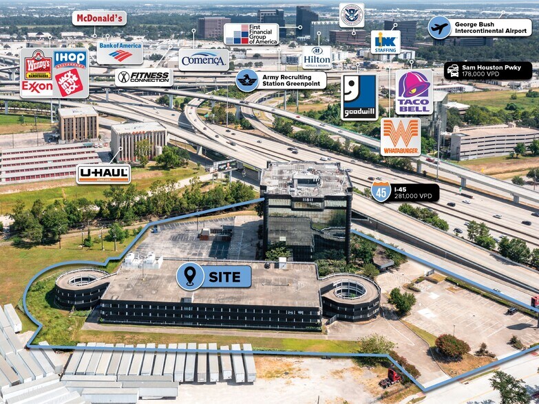 More Photos Of 11811 North Freeway, Houston Office For Lease