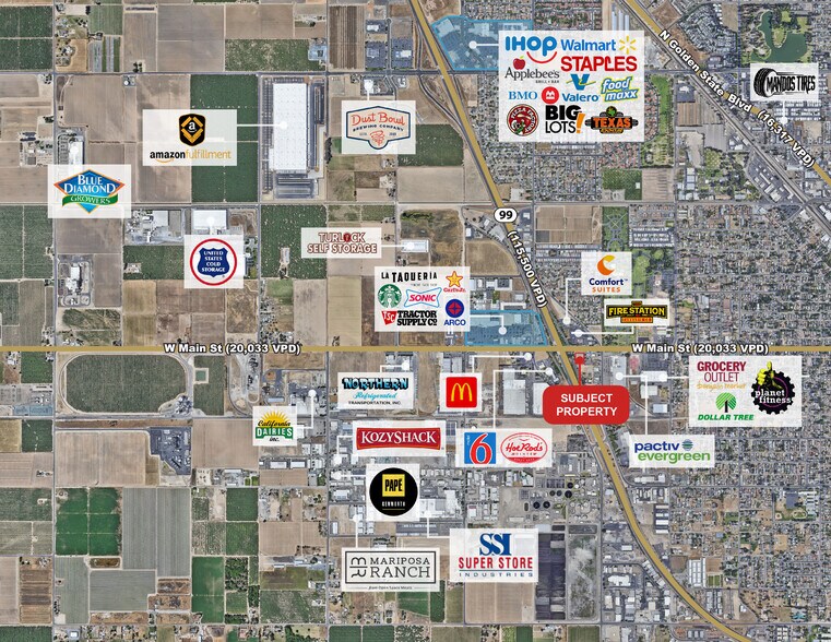 More Photos Of W Main St, Turlock Land For Sale