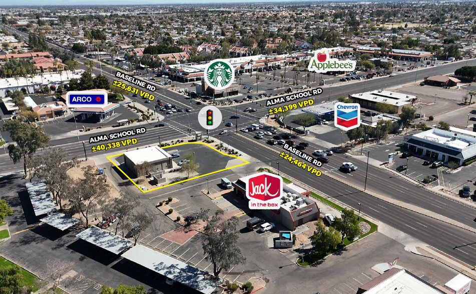 More Photos Of NWC Alma School Rd & Baseline Rd, Mesa Land For Lease