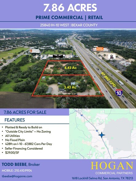 Primary Photo Of 25930 Interstate 10 W, Boerne Land For Sale