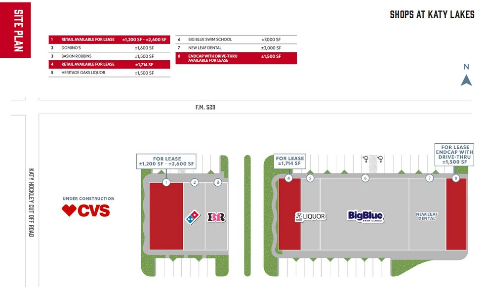 More Photos Of SEC FM 529 & KATY-HOCKLEY CUT-OFF, Katy Storefront For Lease