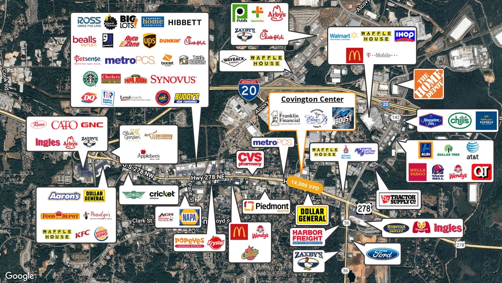 More Photos Of 6157-6267 Highway 278 NE, Covington Freestanding For Sale