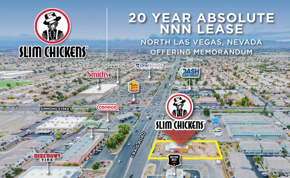 Primary Photo Of 2732 Craig rd, North Las Vegas Fast Food For Sale