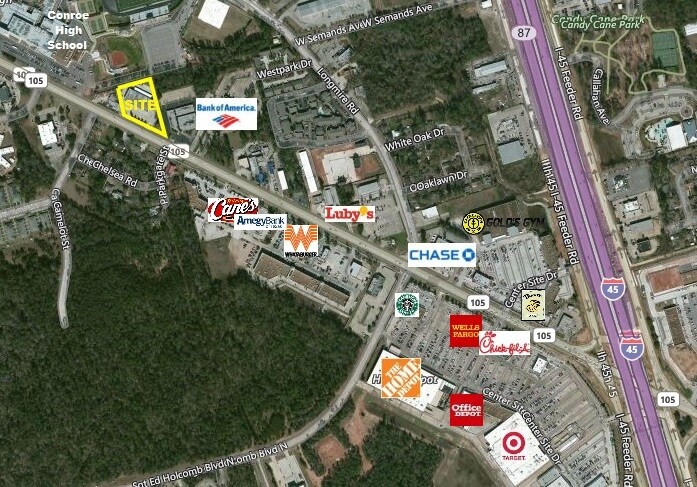 More Photos Of 3000 W Davis St, Conroe Freestanding For Lease