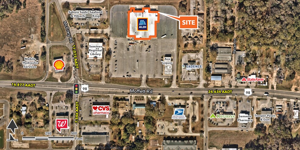 More Photos Of 9082 Moffett Rd, Semmes Supermarket For Lease