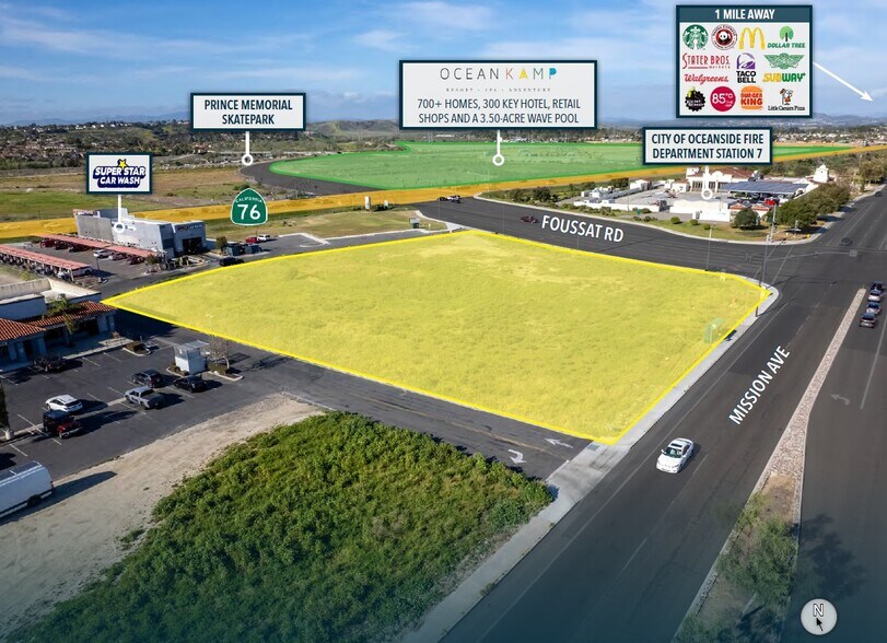 More Photos Of NWC Mission Ave & Foussat Rd, Oceanside Land For Sale