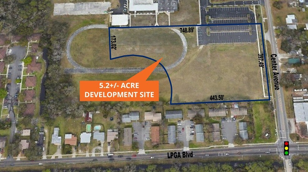 Primary Photo Of Center Avenue, Holly Hill Land For Sale