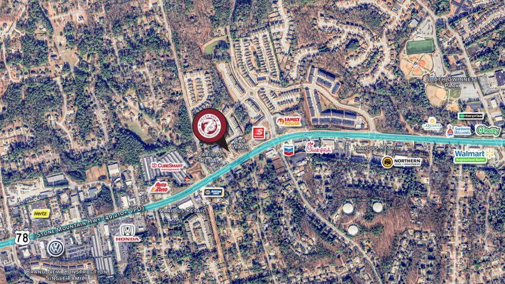 More Photos Of 3253 Stone Mountain Hwy, Snellville Fast Food For Sale