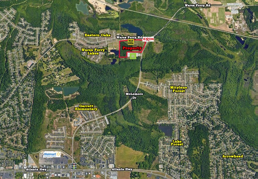 More Photos Of McLemore Dr. & Wares Ferry Rd, Montgomery Land For Sale