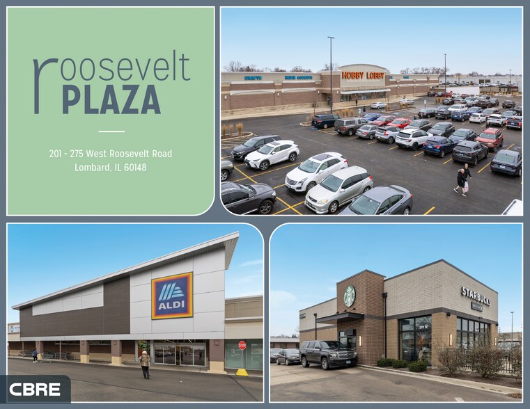 Primary Photo Of 201-275 W Roosevelt Rd, Lombard General Retail For Sale