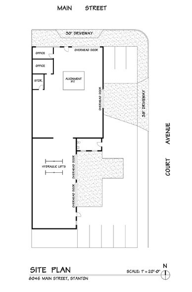 More Photos Of 8046 Main St, Stanton Freestanding For Sale