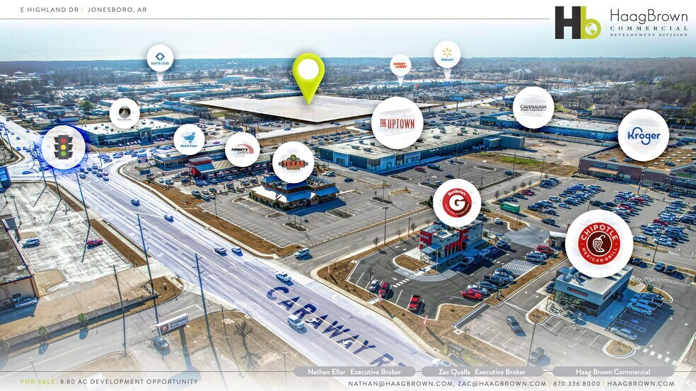 More Photos Of 2200 E. Highland Dr., Jonesboro Land For Sale