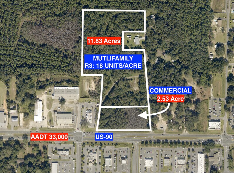 Primary Photo Of 4700 Highway 90, Pace Land For Sale