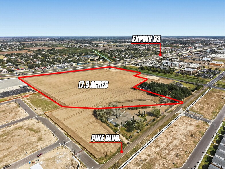 More Photos Of Interstate 2 & Expy @ N. Milano Road, Weslaco Land For Sale