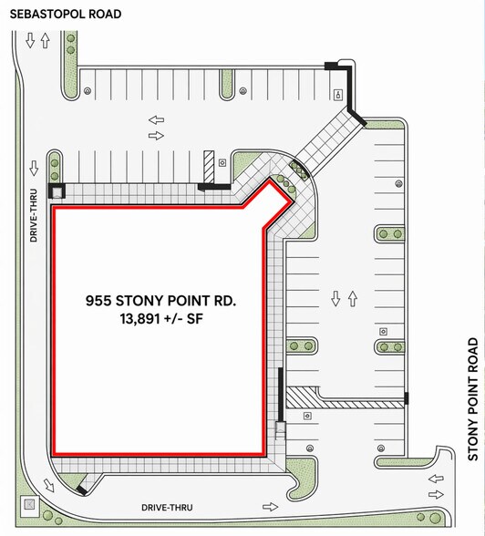More Photos Of 937-955 Stony Point Rd, Santa Rosa Drugstore For Sale