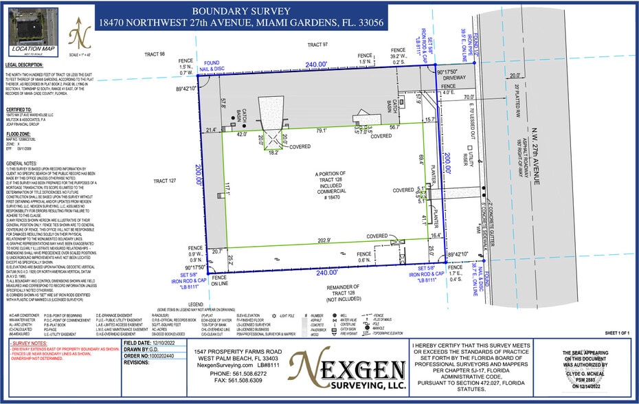 More Photos Of 18470 NW 27th Ave, Miami Gardens Warehouse For Sale