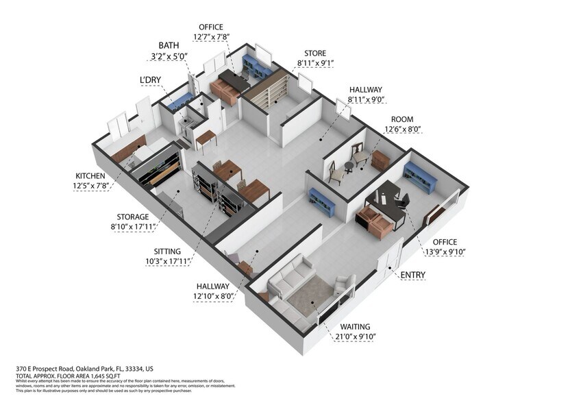 More Photos Of 370 E Prospect Rd, Oakland Park Office For Sale