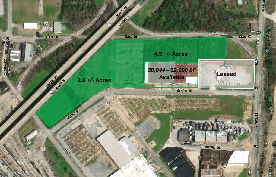 More Photos Of 50-100 Fowler St, Montgomery Warehouse For Lease