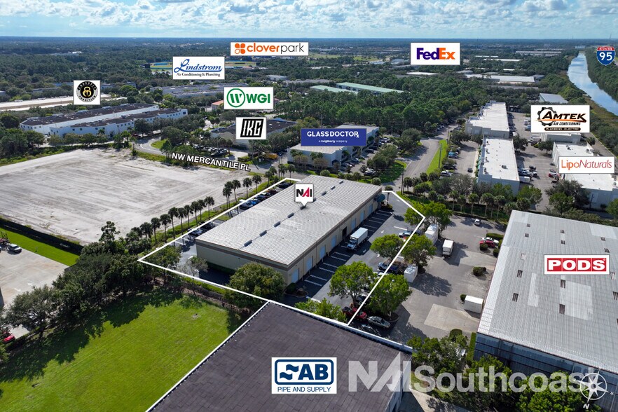 More Photos Of 603-619 NW Mercantile Pl, Port Saint Lucie Warehouse For Lease