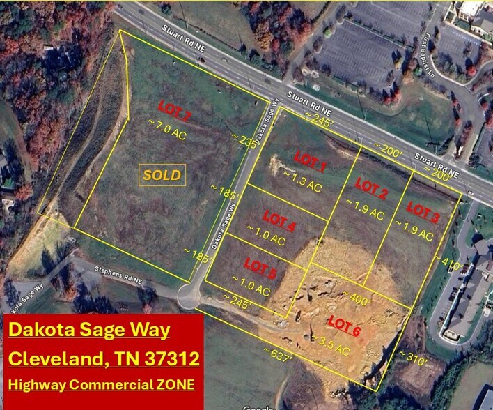 Primary Photo Of 0 Dakota Sage Way, Cleveland Land For Sale