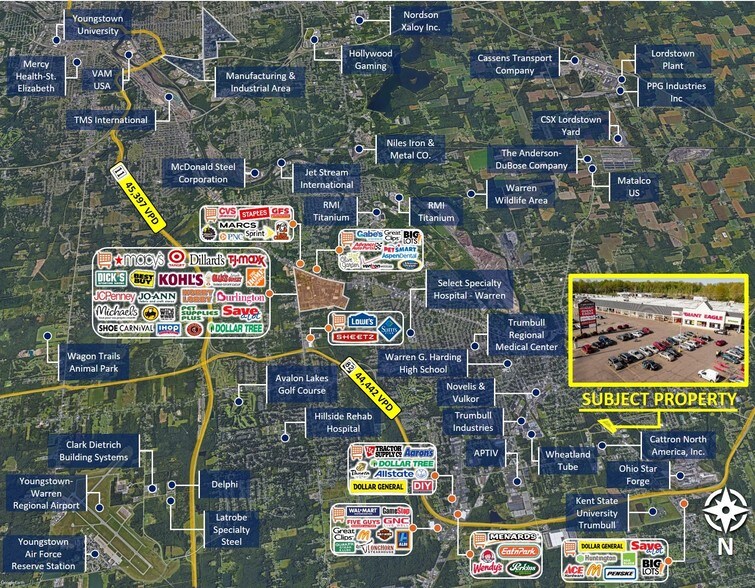 More Photos Of 2700-2790 Mahoning Ave NW, Warren Storefront For Lease