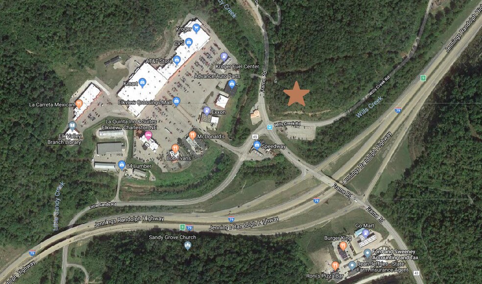 Primary Photo Of Wells Creek Road Crk, Elkview Land For Sale