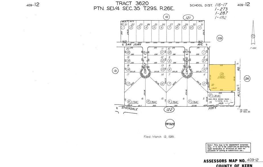 More Photos Of 55 Allen Road, Bakersfield Land For Sale