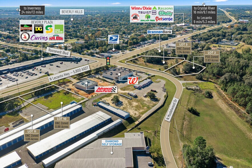 More Photos Of 4154 N Lecanto Highway, Beverly Hills Land For Sale