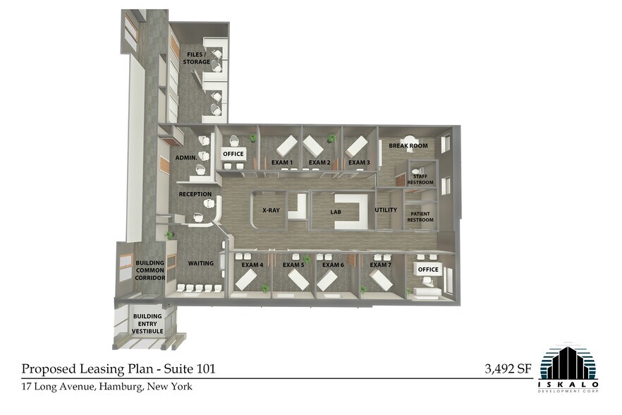 More Photos Of 17 Long Ave, Hamburg Office For Sale