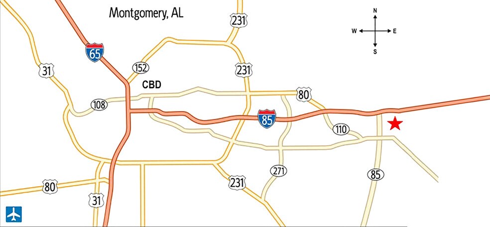 More Photos Of U.S. Hwy 80 Hwy @ AL 126, Pike Road Land For Sale