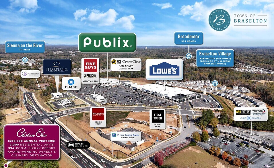 More Photos Of 1046 Braselton Village Pky, Braselton Freestanding For Sale