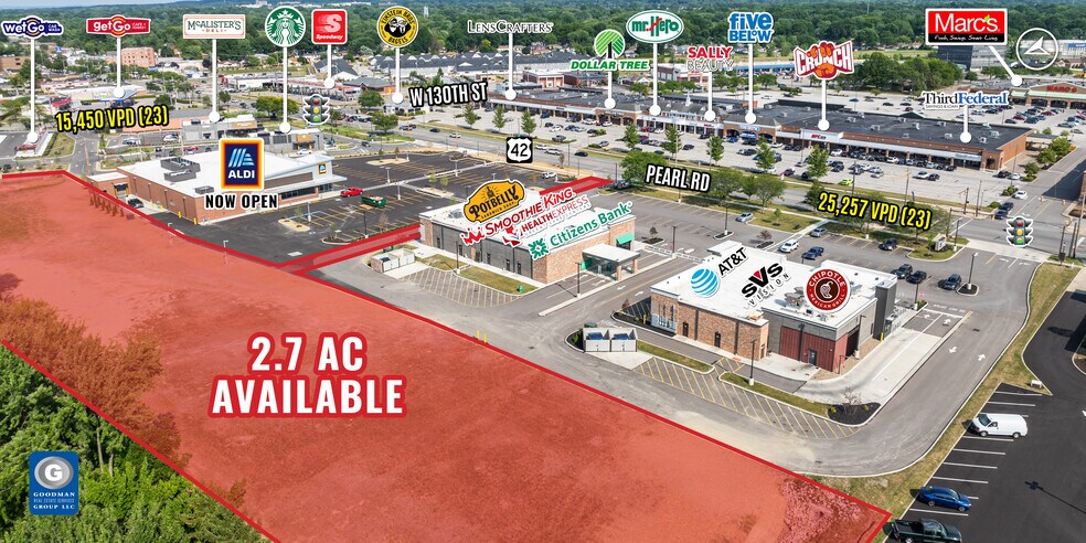 More Photos Of 6850 Pearl Rd, Middleburg Heights Land For Sale