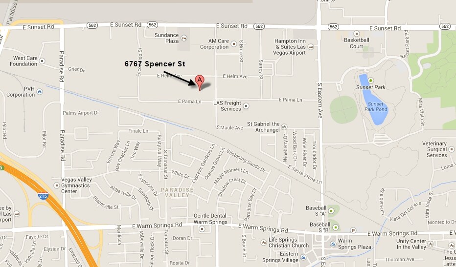 More Photos Of 6767 Spencer St, Las Vegas Industrial For Sale