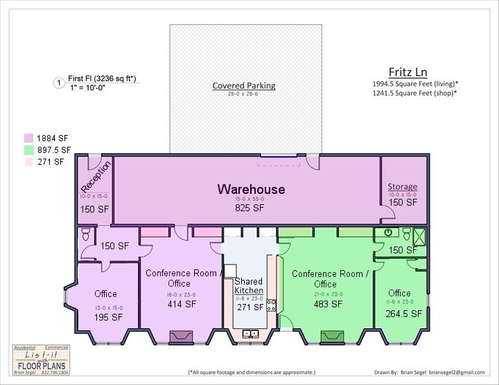 More Photos Of 22830 Fritz Ln, Spring Office For Sale
