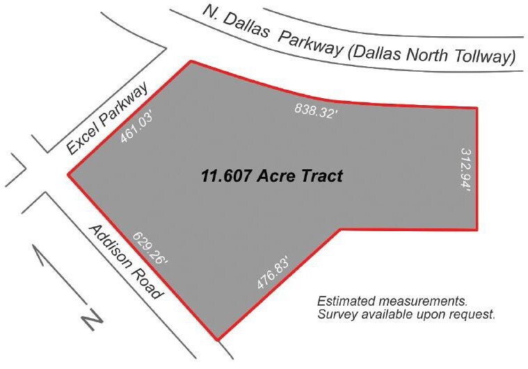 More Photos Of 16641 N Dallas Pky, Addison Land For Sale