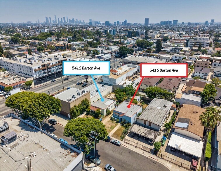 Primary Photo Of 5412 Barton Ave, Los Angeles Land For Sale