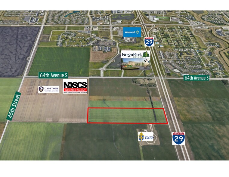 Primary Photo Of 10-138-49 Stanley Township, Fargo Land For Sale