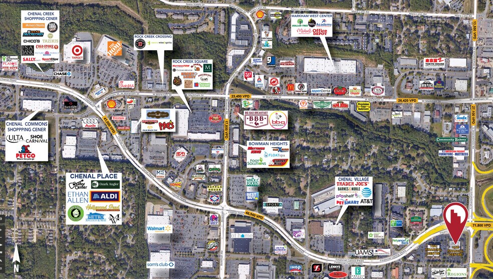 More Photos Of 650 S Shackleford Rd, Little Rock Office For Lease