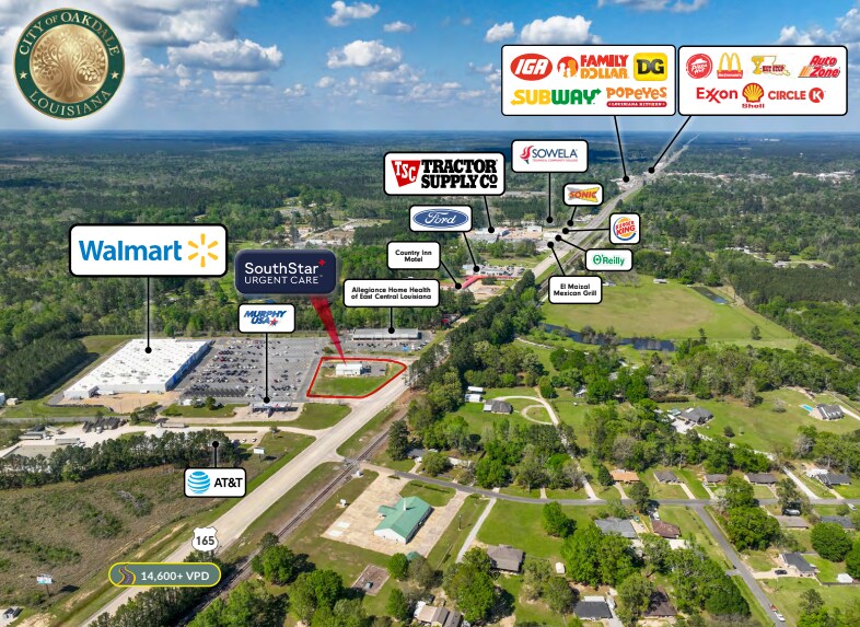 More Photos Of 1902 Highway 165, Oakdale Freestanding For Sale