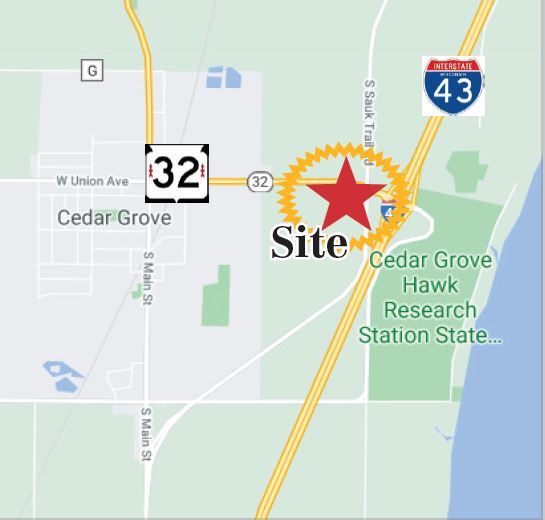 More Photos Of W2141 State Road 32, Cedar Grove Land For Sale