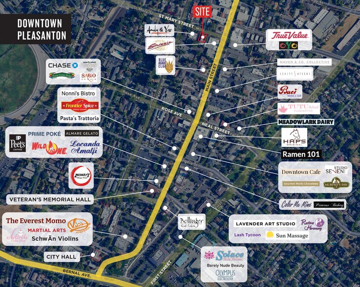 More Photos Of 328 St Mary St, Pleasanton General Retail For Sale