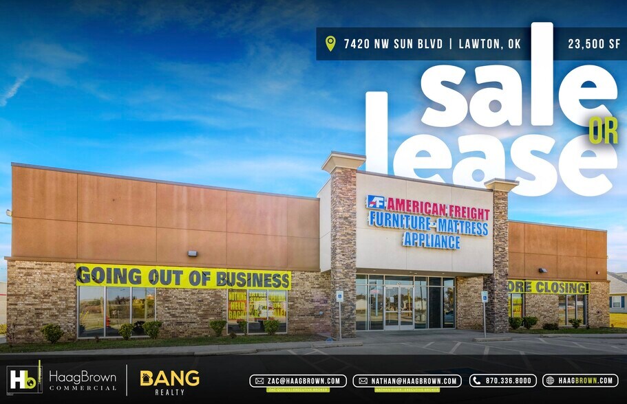 Primary Photo Of 7420 NW Sun, Lawton Department Store For Sale